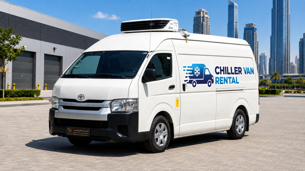chiller van for rent