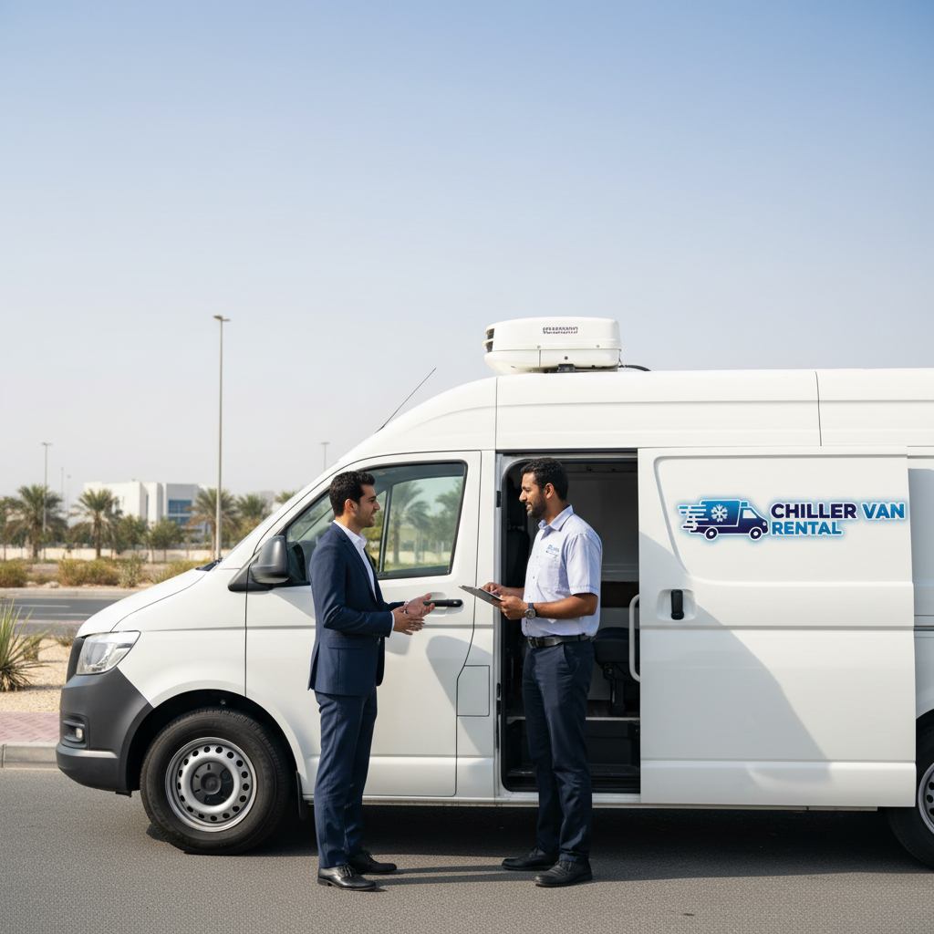 chiller van for rent in dubai