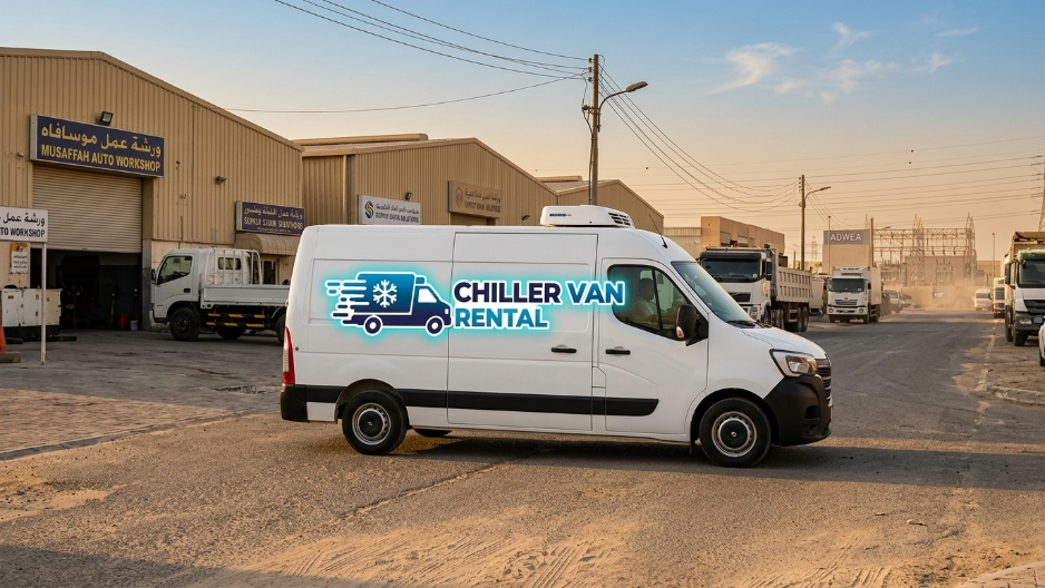 Chiller Van Rental Mussafah Industrial Area